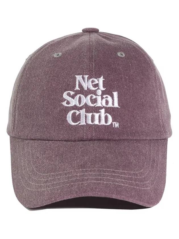 PIGMENT STITCH CAP PLUM PURPLE - NET SOCIAL CLUB - BALAAN 5