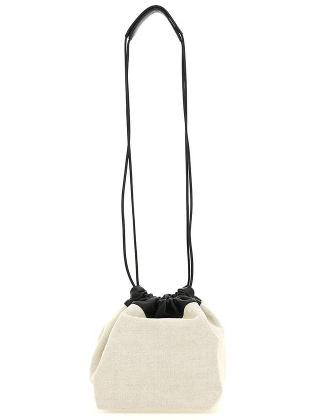 Drawstring Cross Bag Beige - JIL SANDER - BALAAN 7