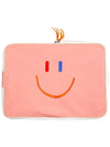 Lala Boston Big Shoulder Bag Peach - LALA SMILE - BALAAN 7