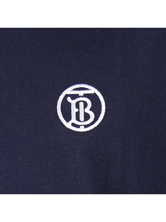 TB Embroidered Short Sleeve T-shirt Navy - BURBERRY - BALAAN 7