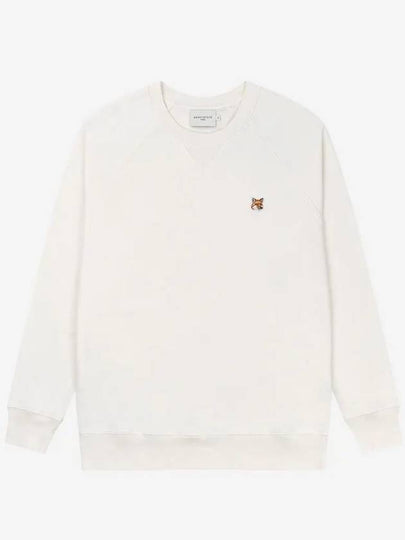 Fox Head Patch Classic Sweatshirt Ecru - MAISON KITSUNE - BALAAN 2