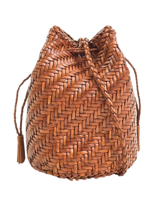 Pom Pom Double Jump Bucket Bag Tan - DRAGON DIFFUSION - BALAAN 2