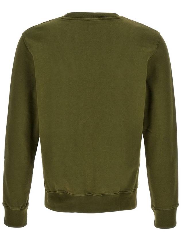 Chillax Patch Regular Sweatshirt Green - MAISON KITSUNE - BALAAN 3