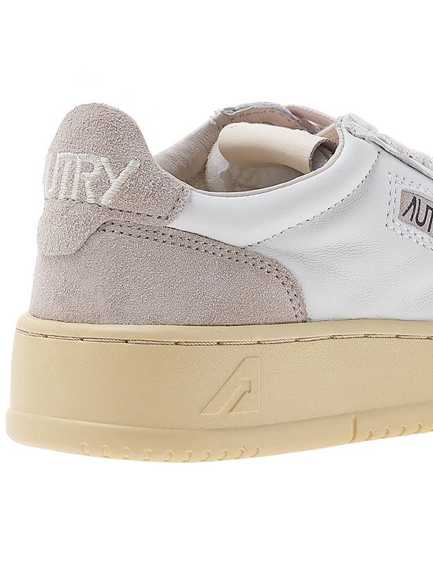 Medalist Beige Suede Low Top Sneakers White - AUTRY - BALAAN 11