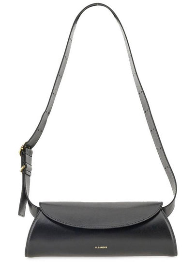 Cannolo Small Shoulder Bag Black - JIL SANDER - BALAAN 2