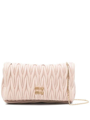 Miu Miu Matelassé-Effect Mini Bag - MIU MIU - BALAAN 1