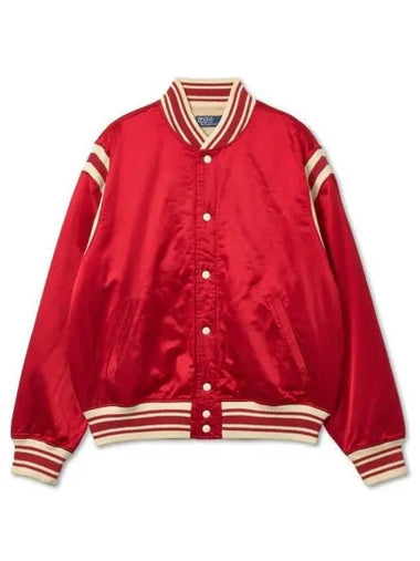 polo ball satin rally jacket red - POLO RALPH LAUREN - BALAAN 1