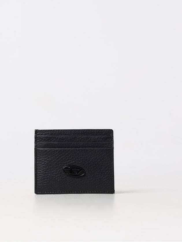 Johnny D Logo Card Wallet Black - DIESEL - BALAAN 2