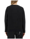 Spray ORB Raglan Sweatshirt Black - VIVIENNE WESTWOOD - BALAAN 3