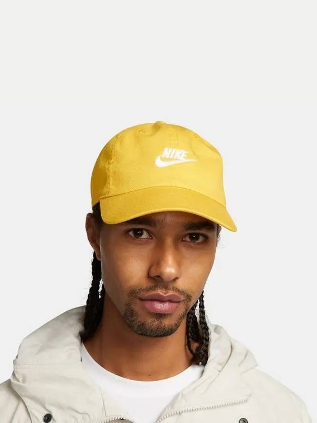 Club Unstructured Futura Wash Ball Cap Yellow - NIKE - BALAAN 2