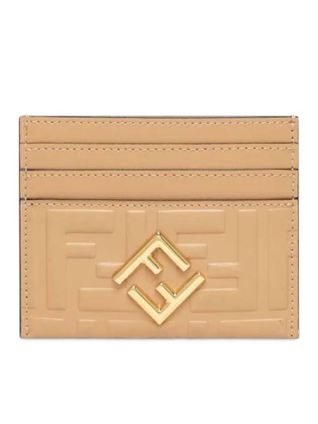 Leather Accessories 8M0445ASUSF1I73 MIELE DARK GOLD SOFT Nude Neutrals - FENDI - BALAAN 1