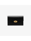 Darley Small Classic Grain Medium Wallet Black - MULBERRY - BALAAN 4