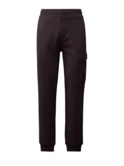 Diagonal Raised Fleece Track Pants Nightshade - CP COMPANY - BALAAN 2