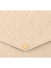 Pochette Felicie Monogram Empreinte Shoulder Bag Cream - LOUIS VUITTON - BALAAN 6