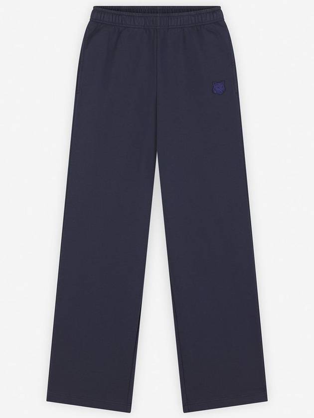 Bold Fox Head Patch Relaxed Jogger Track Pants Deep Navy - MAISON KITSUNE - BALAAN 2