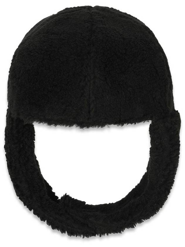 Boucle Ball Cap Boucle Cap Hat Black MCFW23BC 3BK - MACKY - BALAAN 3