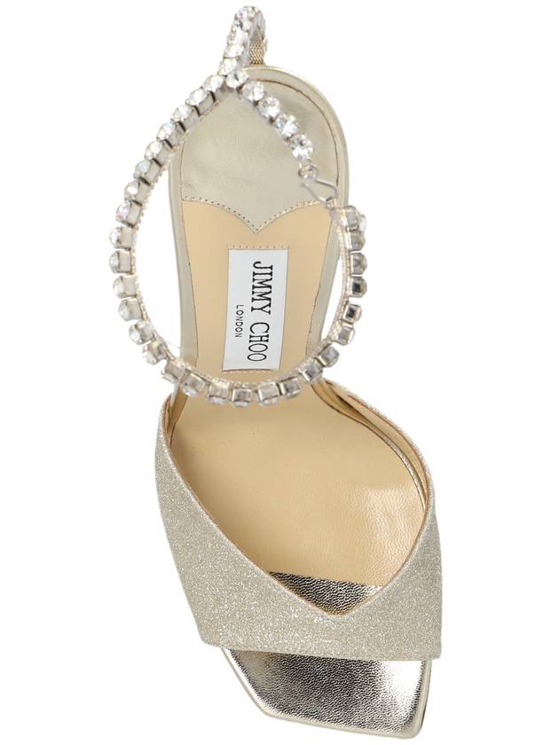 Jimmy Choo High-heeled Sandals 'Saeda', Women's, Silver - JIMMY CHOO - BALAAN 6