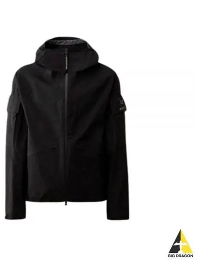 Metropolis Series Gore-Tex Infinium Hooded Jacket Black - CP COMPANY - BALAAN 2