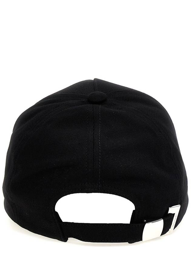 Embroided Logo Ball Cap Black - BALMAIN - BALAAN 4