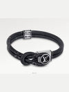 Loop It Monogram Eclipse Bracelet Black - LOUIS VUITTON - BALAAN 3