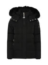 Women's Astoria Down Jacket Black Fur Black - MOOSE KNUCKLES - BALAAN 2