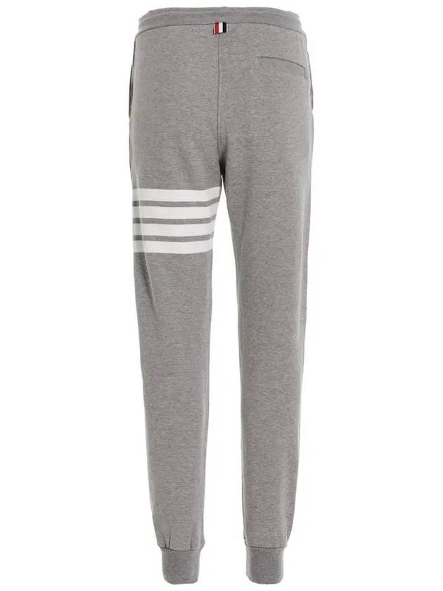 Men's Classic Loopback Engineered 4-Bar Sweatpants Light Grey - THOM BROWNE - BALAAN 4