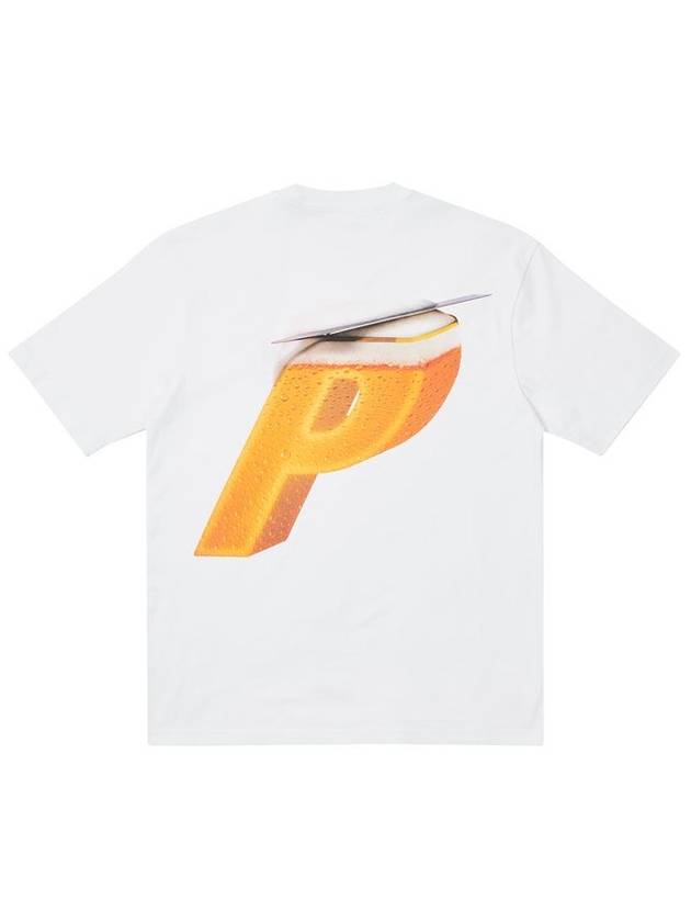 x Stella Artois P Scheme TShirt White - PALACE - BALAAN 3