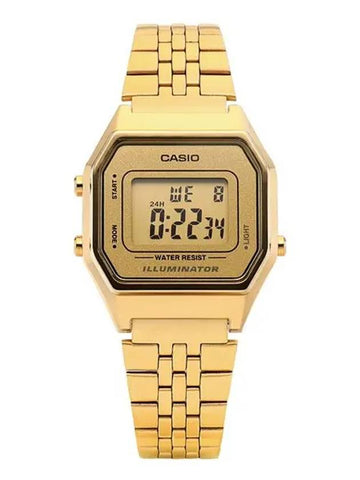 LA680WGA 9DF LA680WGA 9 digital gold urethane watch - CASIO - BALAAN 1