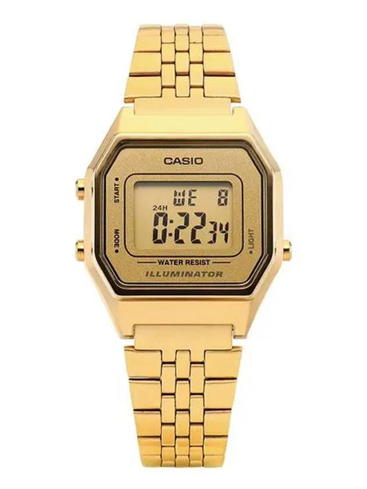 LA680WGA 9DF LA680WGA 9 digital gold urethane watch - CASIO - BALAAN 2
