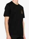 Mercerized Jersey Logo Graphic Short Sleeve T-Shirt Black - CP COMPANY - BALAAN 5