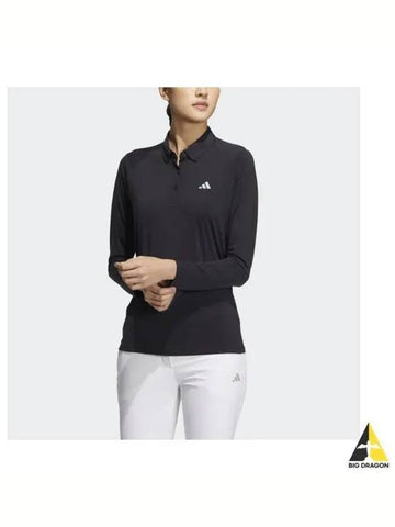 adidas GOLF Aero Ready Lightweight Long Sleeve Polo Shirt HT0043 - ADIDAS GOLF - BALAAN 1