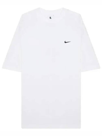 Men s Solo Swoosh Short Sleeve Knit Top - NIKE - BALAAN 1