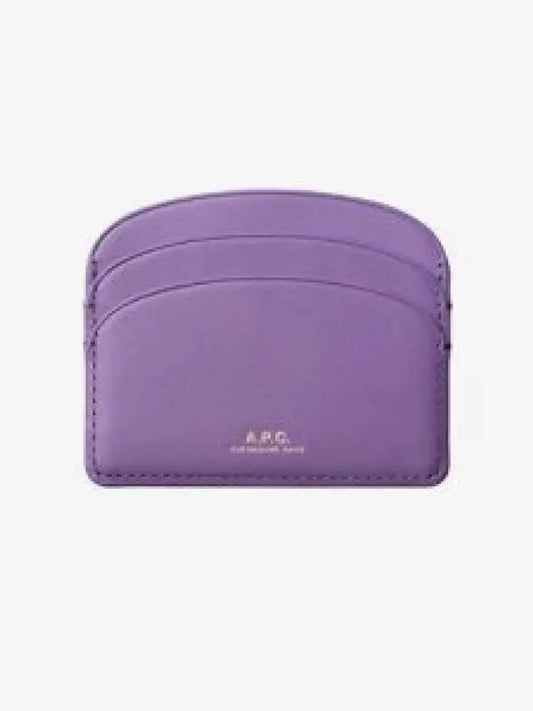 Demi Lune Card Wallet Purple - A.P.C. - BALAAN 2