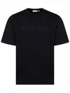 Short Sleeve T-Shirt K10K112727 BEH Black - CALVIN KLEIN - BALAAN 2