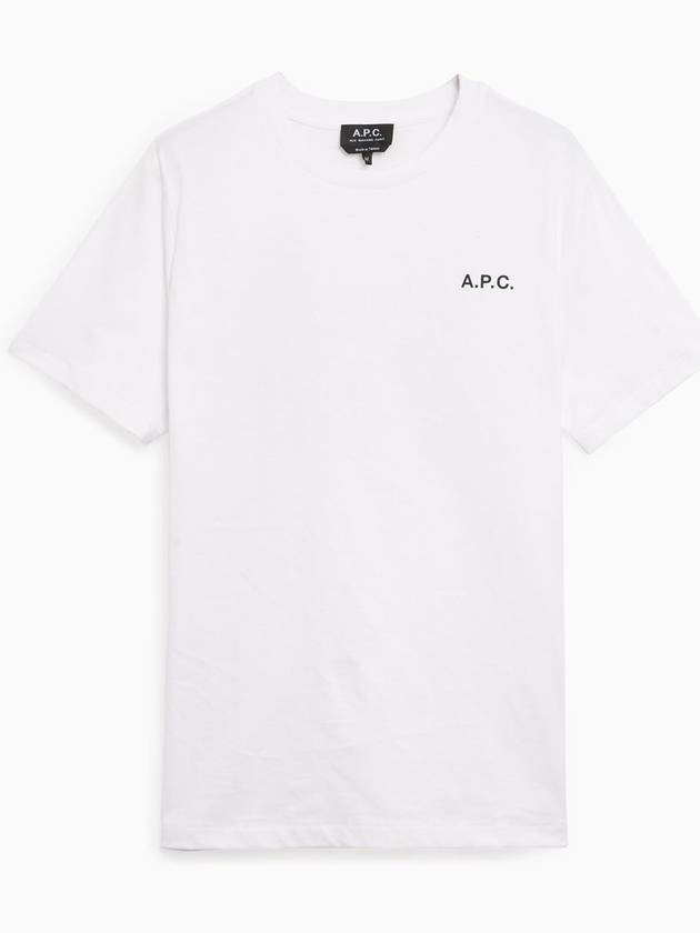 Wave Short Sleeve T-Shirt White - A.P.C. - BALAAN 2