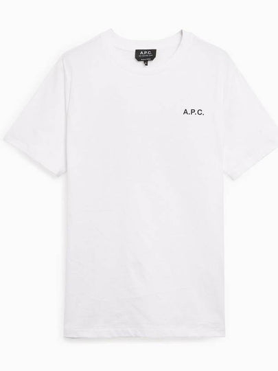 Wave Short Sleeve T-Shirt White - A.P.C. - BALAAN 2