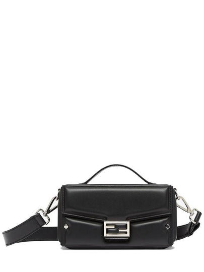 Trunk Soft Padded Leather Tote Bag Black - FENDI - BALAAN 2