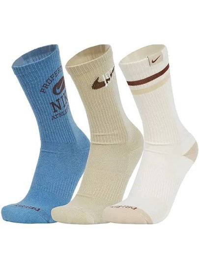 Everyday cushion crew socks 3 colors multicolor FQ0325 901 - NIKE - BALAAN 2