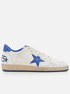 Men's Blue Tab Blue Star Low Top Sneakers White - GOLDEN GOOSE - BALAAN 2