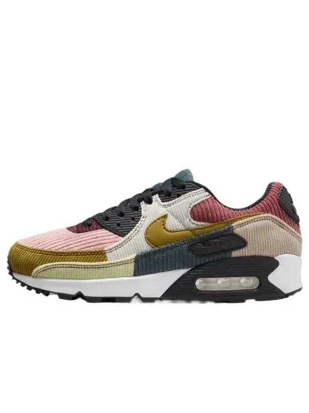 Air Max 90 Low Top Sneakers Black Bronzine - NIKE - BALAAN 2