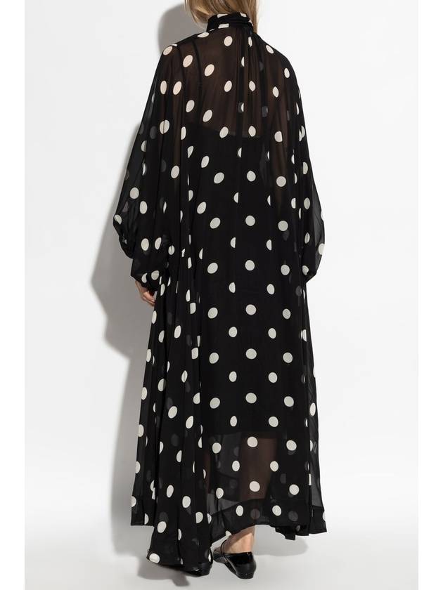 Zimmermann Polka Dot Dress, Women's, Black - ZIMMERMANN - BALAAN 4