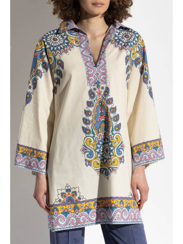 Etro Loose-fit Top, Women's, Cream - ETRO - BALAAN 3