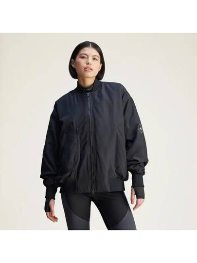 By Stella Mccartney Bomber Jacket Black - ADIDAS - BALAAN 2