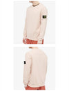 Men's Wappen Patch Sweatshirt Antique Rose - STONE ISLAND - BALAAN 6