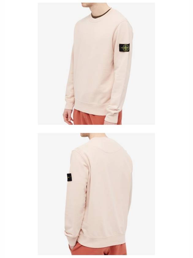 Men's Wappen Patch Sweatshirt Antique Rose - STONE ISLAND - BALAAN 6