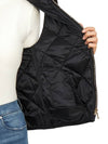 Tregit Water Repellant Technical Canvas Vest Black - MAX MARA - BALAAN 10