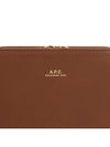 Tetra Small Shoulder Bag Brown - A.P.C. - BALAAN 9