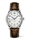 Master Collection Automatic Leather Watch - LONGINES - BALAAN 5