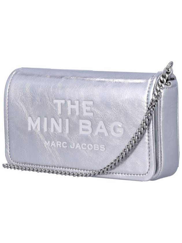 The Metallic Leather Chain Mini Bag 2F4SMN006S02040 - MARC JACOBS - BALAAN 4