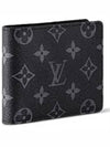 Multiple Monogram Eclipse Half Wallet Black - LOUIS VUITTON - BALAAN 3